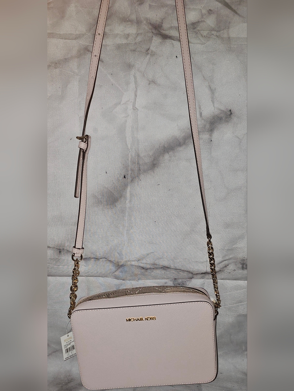 *New* Michael Kors Women's Crossbody Bag - Jet Set Large Powder Blush